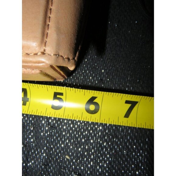 BOGO Nieman Marcus Vintage Leather Jewelry Travel Case with Snap Closure Peach - Picture 6 of 7